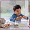 imageNostalgia MyMini Personal Electric Heart Turkey Waffle Maker 5Inch Cooking Surface Waffle Iron for Hash Browns French Toast Grilled Cheese Quesadilla Brownies Cookies RedFlip Red