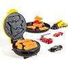 imageNostalgia MyMini Personal Electric Heart Turkey Waffle Maker 5Inch Cooking Surface Waffle Iron for Hash Browns French Toast Grilled Cheese Quesadilla Brownies Cookies RedCars and Trucks