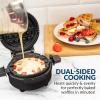 imageNostalgia MyMini Personal Electric Heart Turkey Waffle Maker 5Inch Cooking Surface Waffle Iron for Hash Browns French Toast Grilled Cheese Quesadilla Brownies Cookies RedStuffed Ivy