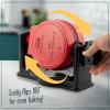 imageNostalgia MyMini Personal Electric Heart Turkey Waffle Maker 5Inch Cooking Surface Waffle Iron for Hash Browns French Toast Grilled Cheese Quesadilla Brownies Cookies RedFlip Red