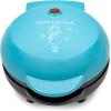 imageNostalgia MyMini Personal Electric Heart Turkey Waffle Maker 5Inch Cooking Surface Waffle Iron for Hash Browns French Toast Grilled Cheese Quesadilla Brownies Cookies RedSnowman