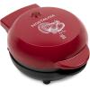 imageNostalgia MyMini Personal Electric Heart Turkey Waffle Maker 5Inch Cooking Surface Waffle Iron for Hash Browns French Toast Grilled Cheese Quesadilla Brownies Cookies RedTurkey