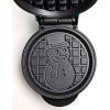imageNostalgia MyMini Personal Electric Heart Turkey Waffle Maker 5Inch Cooking Surface Waffle Iron for Hash Browns French Toast Grilled Cheese Quesadilla Brownies Cookies RedSnowman