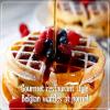 imageNostalgia MyMini Personal Electric Heart Turkey Waffle Maker 5Inch Cooking Surface Waffle Iron for Hash Browns French Toast Grilled Cheese Quesadilla Brownies Cookies RedFlip Aqua
