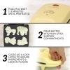 imageNostalgia MyMini Personal Electric Heart Turkey Waffle Maker 5Inch Cooking Surface Waffle Iron for Hash Browns French Toast Grilled Cheese Quesadilla Brownies Cookies RedAnimal