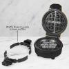 imageNostalgia MyMini Personal Electric Heart Turkey Waffle Maker 5Inch Cooking Surface Waffle Iron for Hash Browns French Toast Grilled Cheese Quesadilla Brownies Cookies RedStuffed Ivy