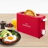imageNostalgia MyMini Single Slice Toaster  125quot Wide Slot Portion Control Compact Design Adjustable Temperature Cancel Defrost and Bagel Button  Removable Crumb Tray  RedRed