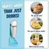 imageNostalgia TwoSpeed Electric CocaCola Limited Edition Milkshake Maker and Drink Mixer Includes 16Ounce Stainless Steel Mixing Cup and Rod RedBlue