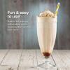 imageNostalgia TwoSpeed Electric CocaCola Limited Edition Milkshake Maker and Drink Mixer Includes 16Ounce Stainless Steel Mixing Cup and Rod RedCoke