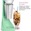 imageNostalgia TwoSpeed Electric CocaCola Limited Edition Milkshake Maker and Drink Mixer Includes 16Ounce Stainless Steel Mixing Cup and Rod RedJade