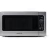 imageFarberware FMO11AHTBKBD1 Countertop 1000 Watts Microwave Oven with LED Lighting and Child LockPerfect for Apartments and DormsEasy Clean 11 cu ft Stainless Steel22 Cu Ft Stainless wSensor
