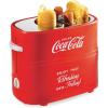 imageNostalgia CocaCola Hot Dog Roller Holds 8 Regular Sized or 4FootLong Hot Dogs and 6 Bun Capacity Stainless Steel Rollers Perfect For Breakfast Sausages Brats Taquitos Egg Rolls RedWhiteHot Dog Toaster