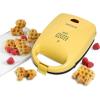 imageNostalgia MyMini Personal Electric Heart Turkey Waffle Maker 5Inch Cooking Surface Waffle Iron for Hash Browns French Toast Grilled Cheese Quesadilla Brownies Cookies RedAnimal