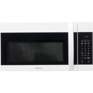 imageFarberware OvertheRange Microwave Oven 17 Cu Ft  1000W  Auto Reheat MultiStage Cooking MeltSoften Feature Child Safety Lock LED Display  Space Efficient ampamp Powerful  BlackWhite