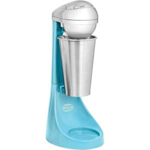 imageNostalgia TwoSpeed Electric CocaCola Limited Edition Milkshake Maker and Drink Mixer Includes 16Ounce Stainless Steel Mixing Cup and Rod RedBlue Original