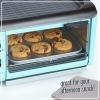 imageNostalgia 3in1 Breakfast Station  Includes Coffee Maker NonStick Griddle and 4Slice Toaster Oven  Versatile Breakfast Maker with Timer  RedAqua Breakfast Station