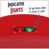 imageNostalgia 6Wedge Electric Quesadilla Maker with Extra Stuffing Latch 8inch RedRed