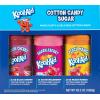 imageNostalgia FSCC8 Cotton Candy Kit Pink Vanilla Blue Raspberry Strawberry Flossing Sugars Includes 10 Reusable Cones and Twist TiesPerfect for Birthdays Holidays and Parties 7 oz each MultiBlack Cherry  Sharkleberry  Peach Mango
