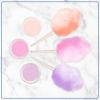 imageNostalgia FSCC8 Cotton Candy Kit Pink Vanilla Blue Raspberry Strawberry Flossing Sugars Includes 10 Reusable Cones and Twist TiesPerfect for Birthdays Holidays and Parties 7 oz each MultiGrape  Pink Bubble Gum  Orange