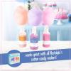 imageNostalgia FSCC8 Cotton Candy Kit Pink Vanilla Blue Raspberry Strawberry Flossing Sugars Includes 10 Reusable Cones and Twist TiesPerfect for Birthdays Holidays and Parties 7 oz each MultiCotton Candy Flossing Sugar