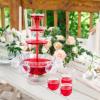 imageNostalgia LPF230 3Tier Lighted Party Fountain Holds 15 Gallons LED Lighted Base Includes 8 Reusable CupsDeluxe Party Fountain