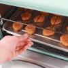 imageNostalgia Oven Toast AirFry Broil Functions Large Capacity Fits Slices of Bread Two 12 in PizzasIncludes Baking Pan and Frying Basket 21 Qt AquaAqua