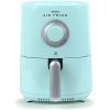 imageNostalgia Personal Air Fryer 1Quart Compact Space Saving Adjustable 30 Minute Timer and Temperature Up To 400 NonStick Dishwasher Safe Basket Portion Control Aqua