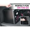 imageNostalgia RF6RRAQ Retro 6Can Personal Cooling and Heating Mini Refrigerator with Carry Handle for Home Office Car Boat or Dorm RoomIncludes ACDC Power Cords1 cubic feet AquaBlack