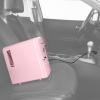 imageNostalgia RF6RRAQ Retro 6Can Personal Cooling and Heating Mini Refrigerator with Carry Handle for Home Office Car Boat or Dorm RoomIncludes ACDC Power Cords1 cubic feet AquaBlack