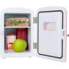 imageNostalgia RF6RRAQ Retro 6Can Personal Cooling and Heating Mini Refrigerator with Carry Handle for Home Office Car Boat or Dorm RoomIncludes ACDC Power Cords1 cubic feet AquaPink