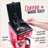 imageNostalgia Retro 12Cup Programmable Coffee Maker With LED Display Automatic ShutOff ampamp Keep Warm PauseAndServe Function PinkCoffee Maker Red