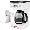 imageNostalgia Retro 12Cup Programmable Coffee Maker With LED Display Automatic ShutOff ampamp Keep Warm PauseAndServe Function PinkCoffee Maker White