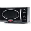 imageNostalgia Retro Compact Countertop Microwave Oven  07 Cu Ft  700Watts with LED Digital Display  Child Lock  Easy Clean Interior  OrangeBlack