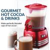 imageNostalgia Retro Frother and Hot Chocolate Maker and Dispenser 32 Oz for Coffees Lattes Cappuccinos RedRed