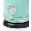 imageNostalgia Retro Stainless Steel Electric Tea And Water Kettle 17 Liters AutoShut Off ampamp BoilDry Protection Water Level Indicator Window AquaAqua Original