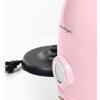 imageNostalgia Retro Stainless Steel Electric Tea And Water Kettle 17 Liters AutoShut Off ampamp BoilDry Protection Water Level Indicator Window AquaPink