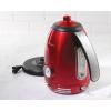 imageNostalgia Retro Stainless Steel Electric Tea And Water Kettle 17 Liters AutoShut Off ampamp BoilDry Protection Water Level Indicator Window AquaRed Original