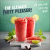 imageNostalgia Snow Cone Shaved Ice Machine  Retro TableTop Slushie Machine Makes 20 Icy Treats  Includes 2 Reusable Plastic Cups ampamp Ice Scoop  AquaRed