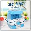 imageNostalgia Snow Cone Shaved Ice Machine  Retro TableTop Slushie Machine Makes 30 Icy Treats  Includes 2 Pump Syrup Bottles 2 Reusable Plastic Cups ampamp Ice Scoop  BlueBlue