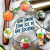 imageNostalgia Snow Cone Shaved Ice Machine  Retro TableTop Slushie Machine Makes 30 Icy Treats  Includes 2 Pump Syrup Bottles 2 Reusable Plastic Cups ampamp Ice Scoop  BlueBlue