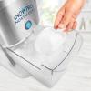 imageNostalgia SnowPro Electric Shaved Ice ampamp Snow Cone Maker 64Ounce Ice Shaving Capacity 4 Reusable Cones Side Shelves and Scoop IncludedStainless