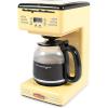 imageNostalgia Retro 12Cup Programmable Coffee Maker With LED Display Automatic ShutOff ampamp Keep Warm PauseAndServe Function PinkCoffee Maker Yellow