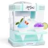 imageNostalgia Snow Cone Shaved Ice Machine  Retro TableTop Slushie Machine Makes 20 Icy Treats  Includes 2 Reusable Plastic Cups ampamp Ice Scoop  AquaAqua