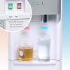 imageIgloo Hot and Cold Water Cooler Dispenser  Holds 3 ampamp 5 Gallon Bottles 2 Temperature Spouts with Dispensing Paddles No Lift Bottom Loading Child Safety Lock  WhiteWhite