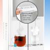 imageIgloo Hot and Cold Water Cooler Dispenser  Holds 3 ampamp 5 Gallon Bottles 2 Temperature Spouts with Dispensing Paddles No Lift Bottom Loading Child Safety Lock  WhiteStainlessWhite