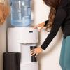 imageIgloo Top Loading Hot and Cold Water Dispenser  Water Cooler for 5 Gallon Bottles and 3 Gallon Bottles  Includes Child Safety Lock  Water Machine Perfect for Home Office ampamp More  BlackWhite