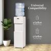 imageIgloo Top Loading Hot and Cold Water Dispenser  Water Cooler for 5 Gallon Bottles and 3 Gallon Bottles  Includes Child Safety Lock  Water Machine Perfect for Home Office ampamp More  BlackWhite