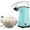 imageNostalgia 16 Cup Hot Air Popcorn Maker  Makes Hot Healthy Popcorn No Oil Needed  Measuring Cap for Kernels Included  Stainless Steel AquaAqua Original