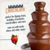 imageNostalgia 4 Tier Electric Chocolate Fondue Fountain Machine for Parties  Melts Cheese Queso Candy and Liqueur  Dip Strawberries Apple Wedges Vegetables and More  32Ounce  AquaStainless Fondue Fountain
