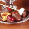 imageNostalgia 4 Tier Electric Chocolate Fondue Fountain Machine for Parties  Melts Cheese Queso Candy and Liqueur  Dip Strawberries Apple Wedges Vegetables and More  32Ounce  AquaBlack Chocolate Fountain